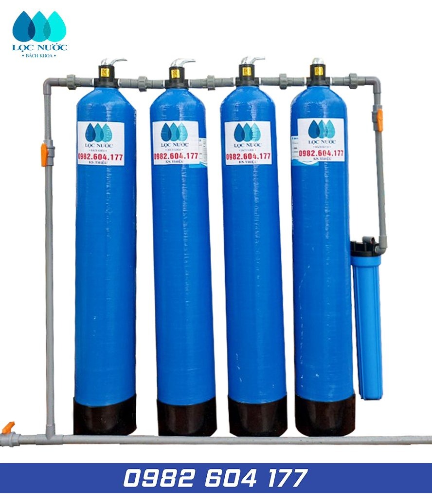 Hệ thống lọc nước phèn bằng cột composite - BK065
